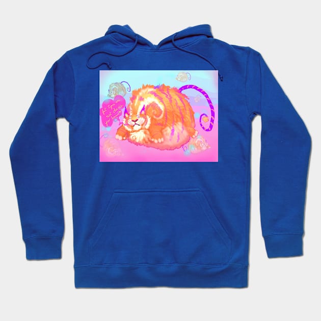 Fat Tigers Are Not Clouds, You Know Hoodie by kittybot